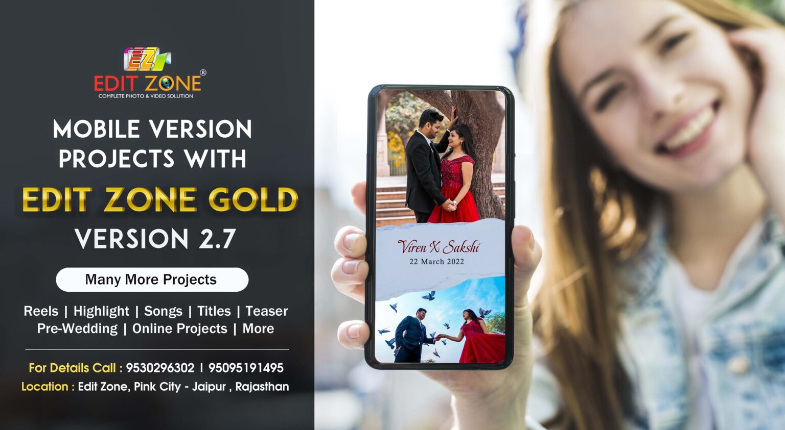 Edit Zone Gold Projects 2.7 Free Download – India No.- 1 Video Editing ...